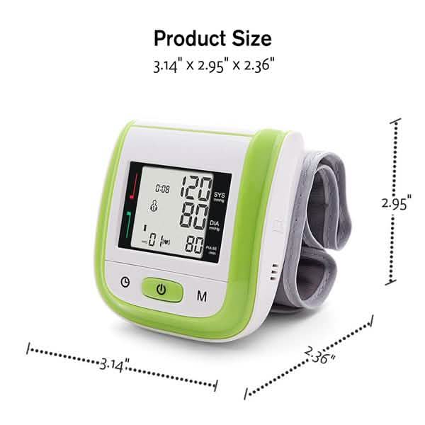 Automatic Digital Wrist Sphygmomanometer Health & Wellness - Tophatter Daily Deals