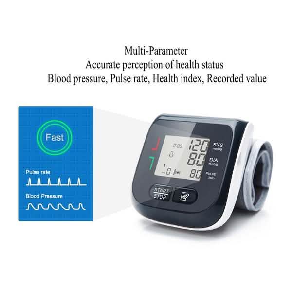 Automatic Digital Wrist Sphygmomanometer Health & Wellness - Tophatter Daily Deals