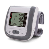 Automatic Digital Wrist Sphygmomanometer Gray Health & Wellness - Tophatter Daily Deals