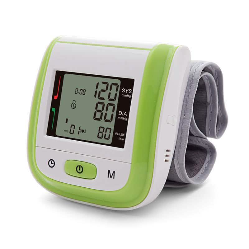 Automatic Digital Wrist Sphygmomanometer Green Health & Wellness - Tophatter Daily Deals