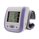 Automatic Digital Wrist Sphygmomanometer Purple Health & Wellness - Tophatter Daily Deals