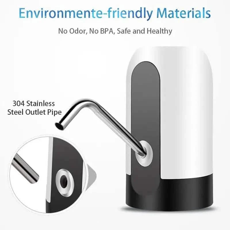 Automatic Electric Water Dispenser Pump Bottle Kitchen Tools & Gadgets - Tophatter Daily Deals