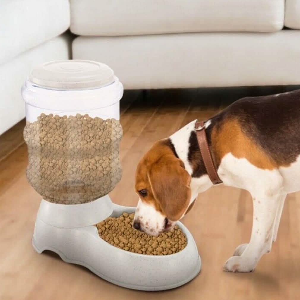 Automatic Pet Feeder Self-Dispensing Gravity Pets Food Dispenser Pet Supplies - Tophatter Daily Deals