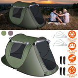 Automatic Pop Up Camping Tent Outdoor Recreation - Tophatter Daily Deals
