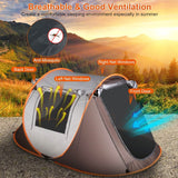 Automatic Pop Up Camping Tent Outdoor Recreation - Tophatter Daily Deals
