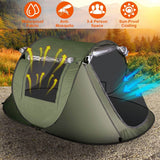 Automatic Pop Up Camping Tent Outdoor Recreation - Tophatter Daily Deals