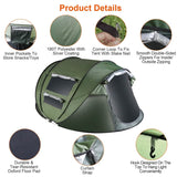 Automatic Pop Up Camping Tent Outdoor Recreation - Tophatter Daily Deals