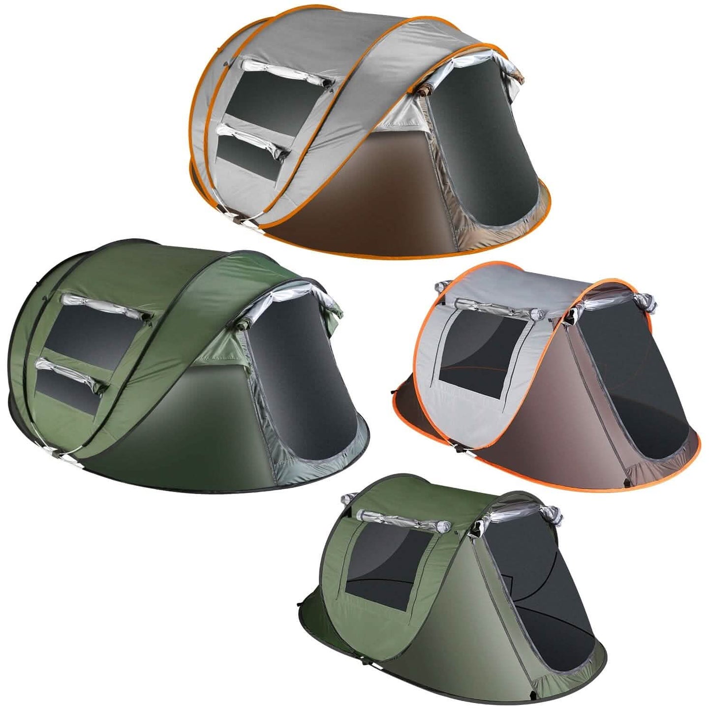 Automatic Pop Up Camping Tent Outdoor Recreation - Tophatter Daily Deals