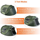 Automatic Pop Up Camping Tent Outdoor Recreation - Tophatter Daily Deals