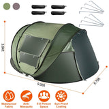 Automatic Pop Up Camping Tent Outdoor Recreation - Tophatter Daily Deals