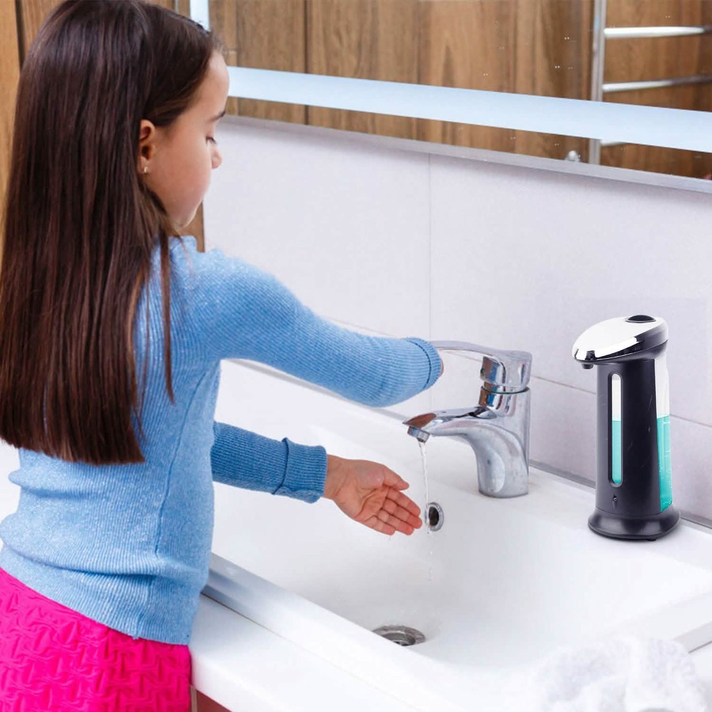 Automatic Soap Dispenser 400 ML/16.9 Oz Kitchen Tools & Gadgets - Tophatter Daily Deals