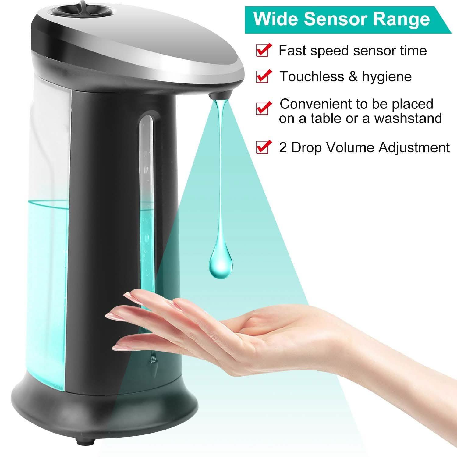 Automatic Soap Dispenser 400 ML/16.9 Oz Kitchen Tools & Gadgets - Tophatter Daily Deals