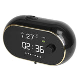 Automatic Soap Dispenser Wall Mounted Hand Free with Clock Temperature Bath - Tophatter Daily Deals