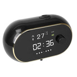 Automatic Soap Dispenser Wall Mounted Hand Free with Clock Temperature Bath - Tophatter Daily Deals