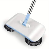 Automatic Sweeping And Mopping Robot Blue Household Appliances - Tophatter Daily Deals