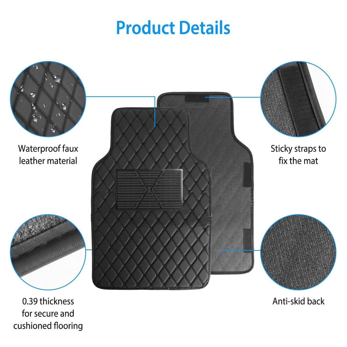 Automotive Car Floor Mats Automotive - Tophatter Daily Deals