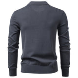 Autumn Winter Thermal Comfort Mens Polo Shirt Men's Clothing - Tophatter Daily Deals