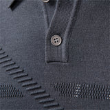 Autumn Winter Thermal Comfort Mens Polo Shirt Men's Clothing - Tophatter Daily Deals