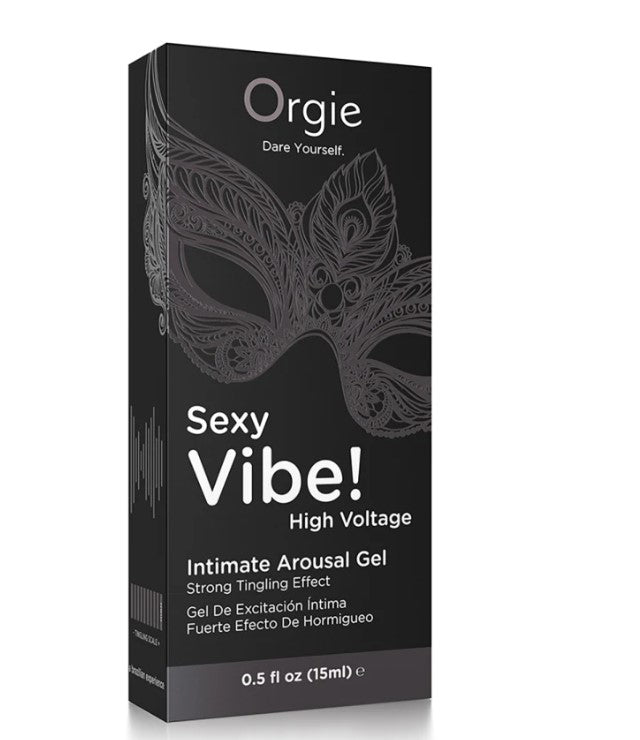 Orgie Sexy Vibe High Voltage – Intimate Arousal Gel 15ml > Essentials > Womens Enhancers - Tophatter Daily Deals