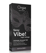 Orgie Sexy Vibe High Voltage – Intimate Arousal Gel 15ml > Essentials > Womens Enhancers - Tophatter Daily Deals