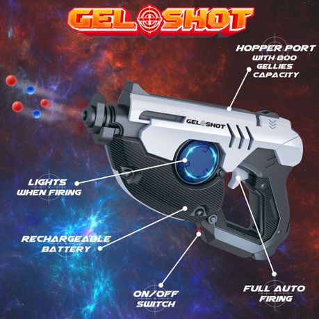 AVALANCHE GEL SHOT BATTLE BLASTER - FULL AUTO - Tophatter's Army Deals PAINTBALL - Tophatter Daily Deals