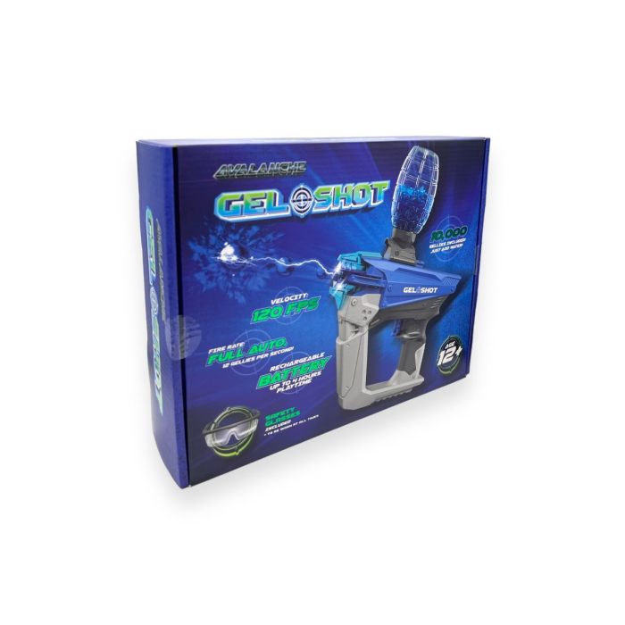AVALANCHE GEL SHOT BLASTER BLUE - FULL AUTO - Tophatter's Army Deals PAINTBALL - Tophatter Daily Deals