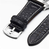 Avaner Mens Big Face Dual Time Zone Leather Strap Sport Watch Watches - Tophatter Daily Deals