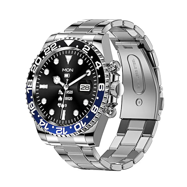 AW12 1.28-Inch Smart Watch Black Blue Unbranded Smart Watch - Tophatter Daily Deals