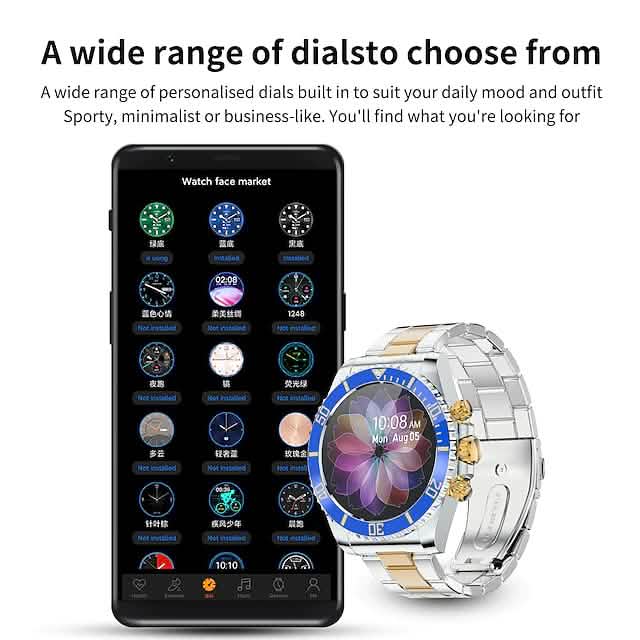 AW12 1.28-Inch Smart Watch Smart Watches - Tophatter Daily Deals