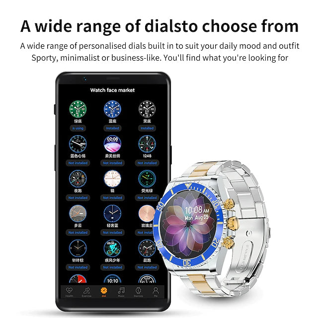 AW12 1.28-Inch Smart Watch Unbranded Smart Watch - Tophatter Daily Deals