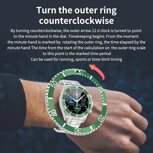 AW12 1.28-Inch Smart Watch Smart Watches - Tophatter Daily Deals