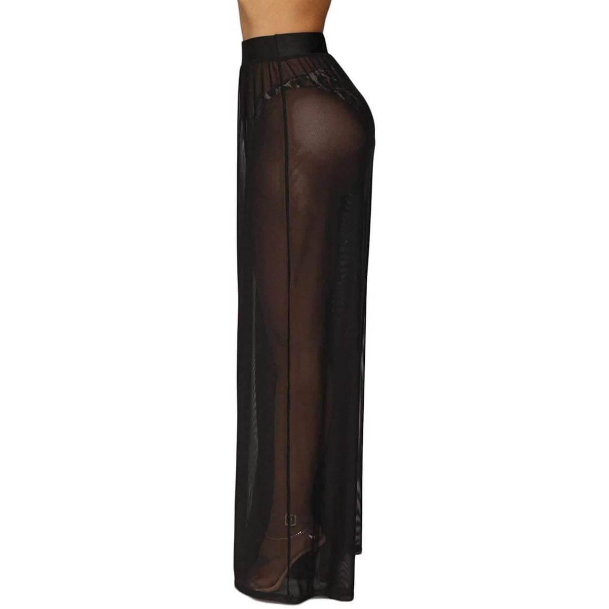 Awoscut Women See Through Sheer Mesh Pants Women's Bottoms - Tophatter Daily Deals