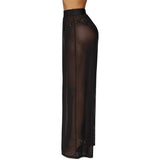 Awoscut Women See Through Sheer Mesh Pants Women's Bottoms - Tophatter Daily Deals