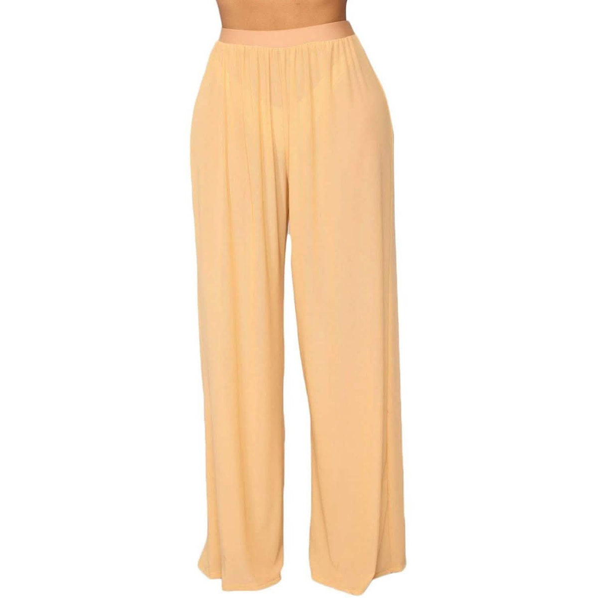 Awoscut Women See Through Sheer Mesh Pants Women's Bottoms - Tophatter Daily Deals