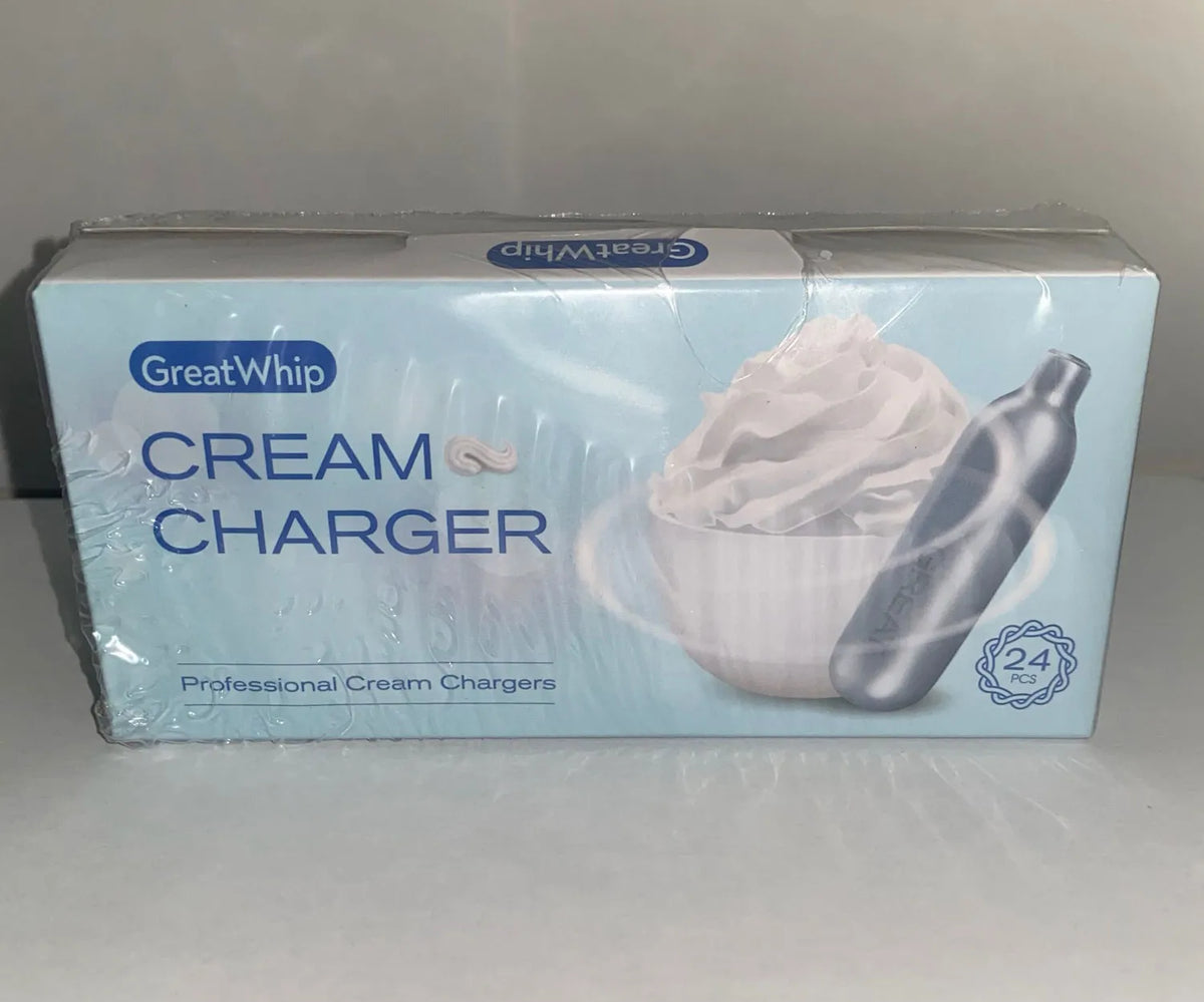 Whip Cream Chargers – 24 Count Disposable Nitrous Oxide Chargers > Novelties > Party Supplies - Tophatter Daily Deals