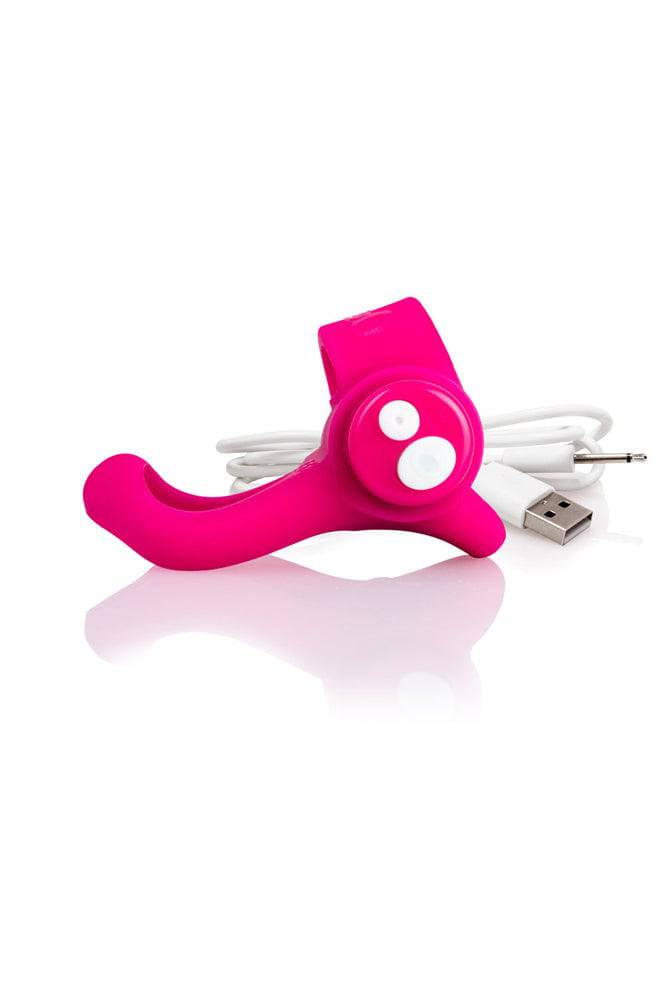 Screaming O - Charged - You-Turn Rechargeable Vibrating Cock Ring - Pink Sex Toy - Tophatter Daily Deals