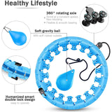 AZ GOGO Smart Hula Weighted Hoops Fitness & Exercise - Tophatter Daily Deals