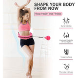 AZ GOGO Smart Hula Weighted Hoops Fitness & Exercise - Tophatter Daily Deals