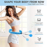 AZ GOGO Smart Hula Weighted Hoops Fitness & Exercise - Tophatter Daily Deals