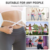 AZ GOGO Smart Hula Weighted Hoops Fitness & Exercise - Tophatter Daily Deals