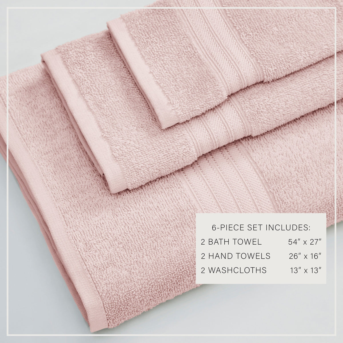Cotton Terry Bath Towel Set - Cooper Collection Bath - Tophatter Daily Deals