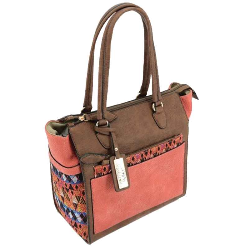 Aztec Cameleon Gun Purse Concealed Carry Handbag Coral Handgun Purses - Tophatter Daily Deals