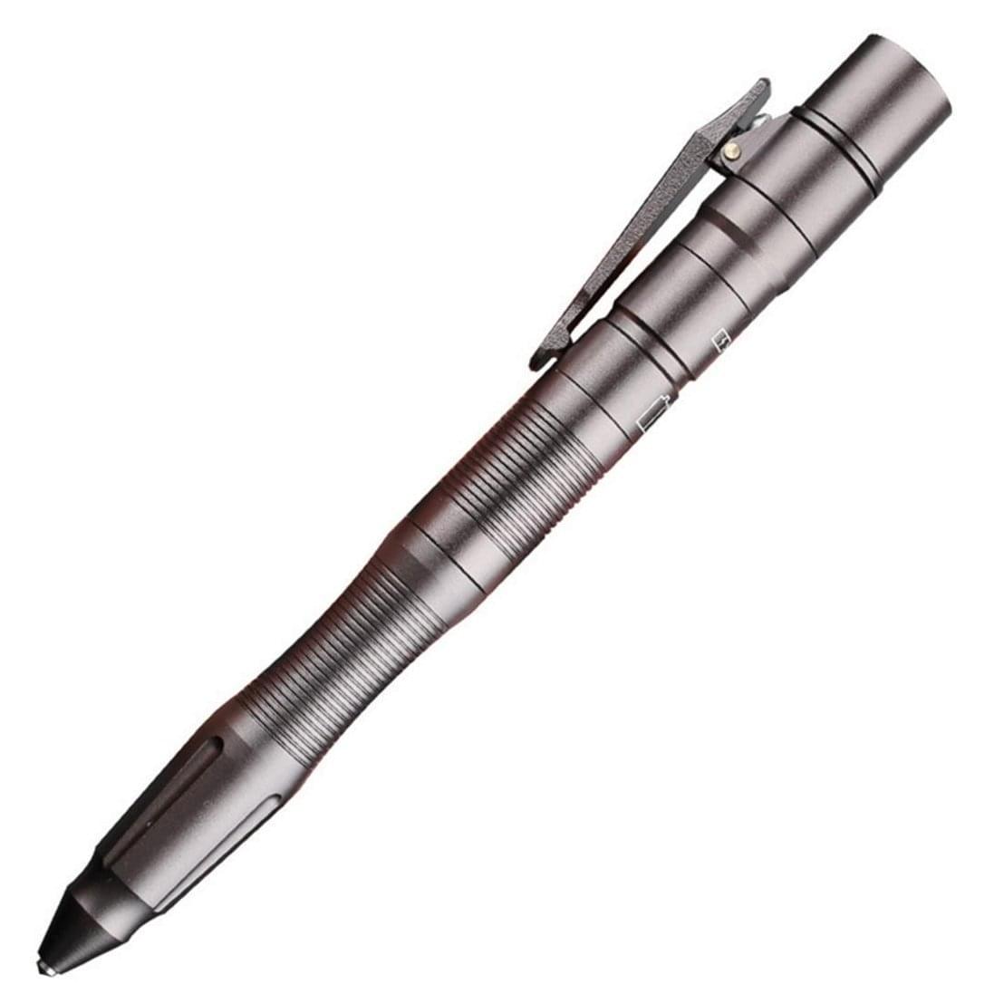 B-05 Aluminium Tactical Pen Light Champagne Color Self Defense Kubotan - Tophatter Daily Deals