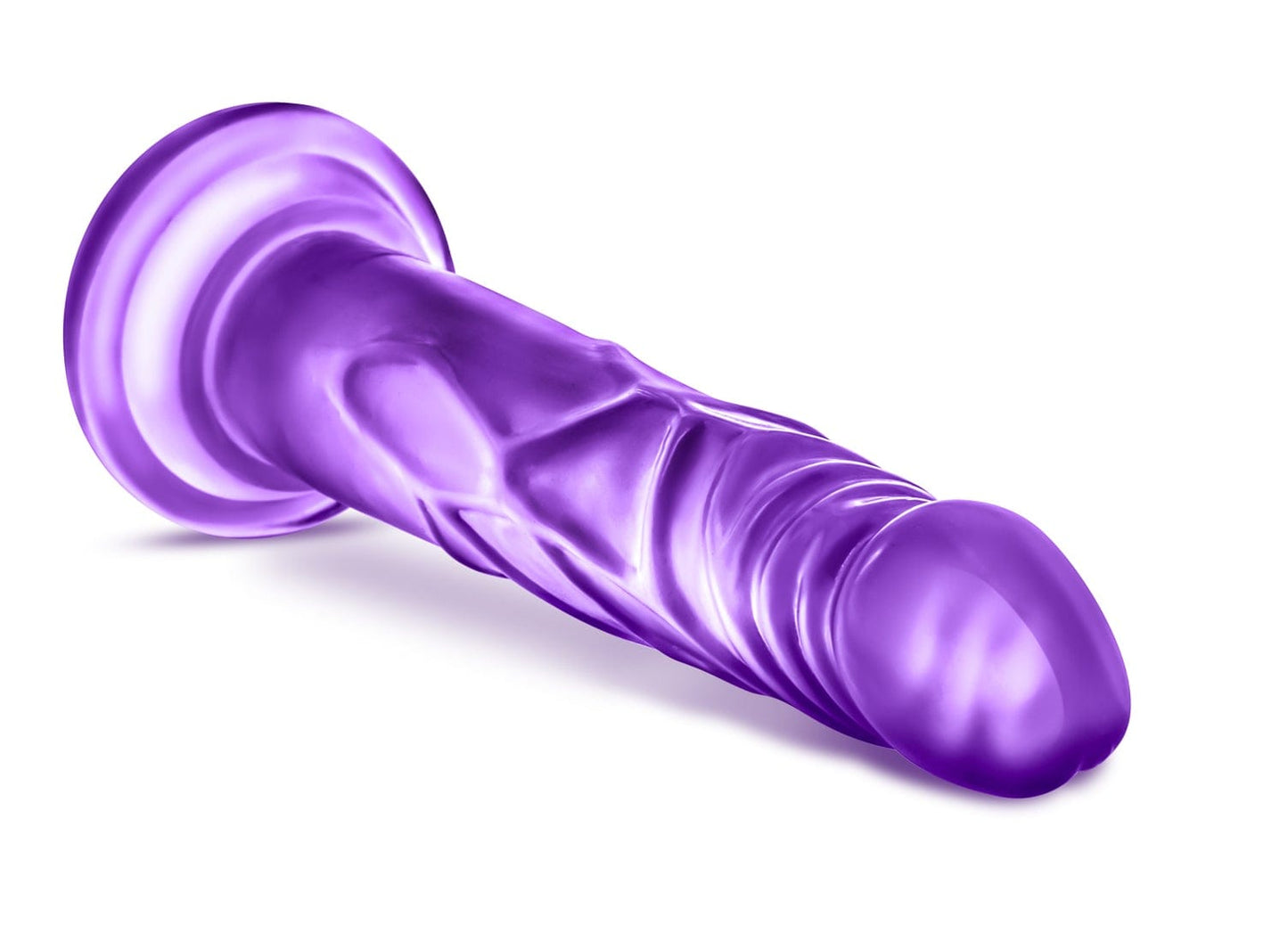 B Yours Sweet N Hard Purple Realistic 7.5" Dildo with Suction Cup > Dildos > Realistic Dildos - Tophatter Daily Deals