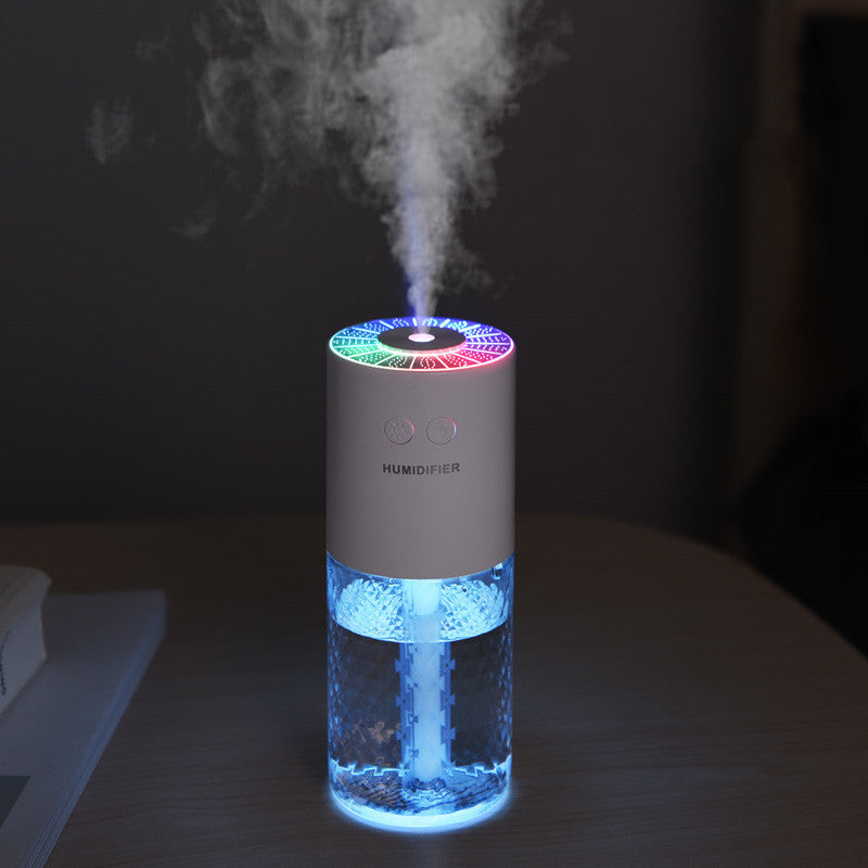 Aromatherapy Essential Oil Wireless Rechargeable Car Humidifier Noble white USB 0 - Tophatter Daily Deals