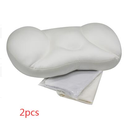3D Anesthetic Pillow WhiteA 2pcs 50x30x10cm 0 - Tophatter Daily Deals