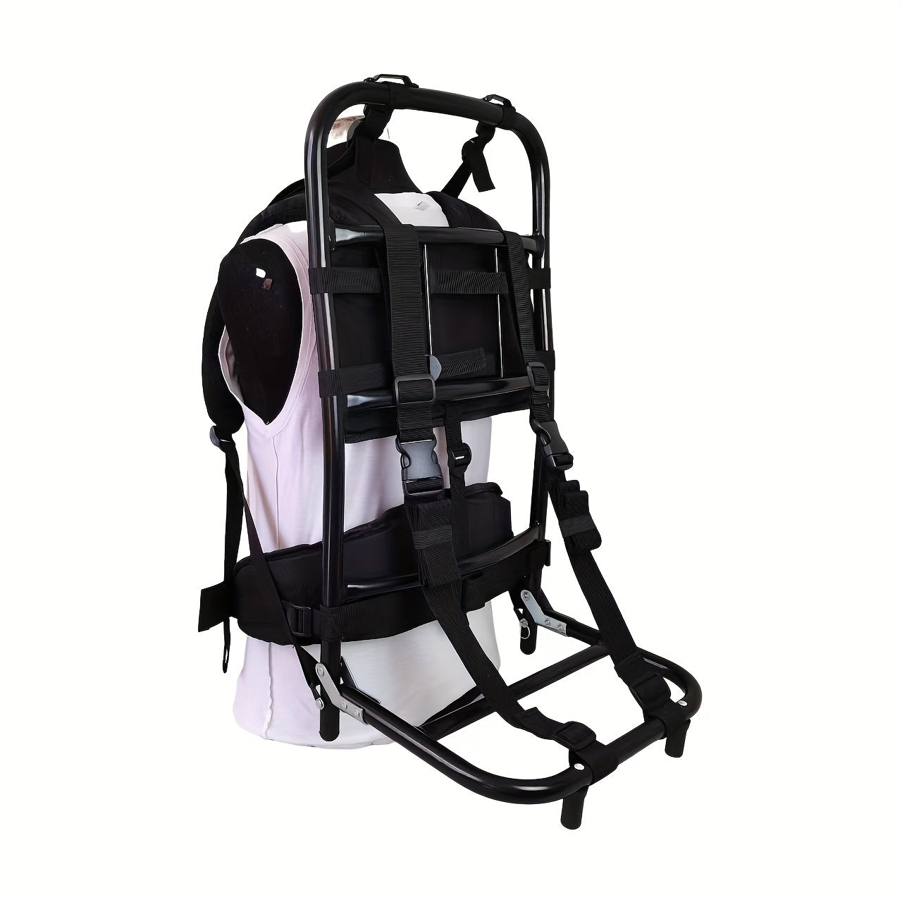 Alloy Backpack Foldable Outer Frame Bicycle Accessories - Tophatter Daily Deals