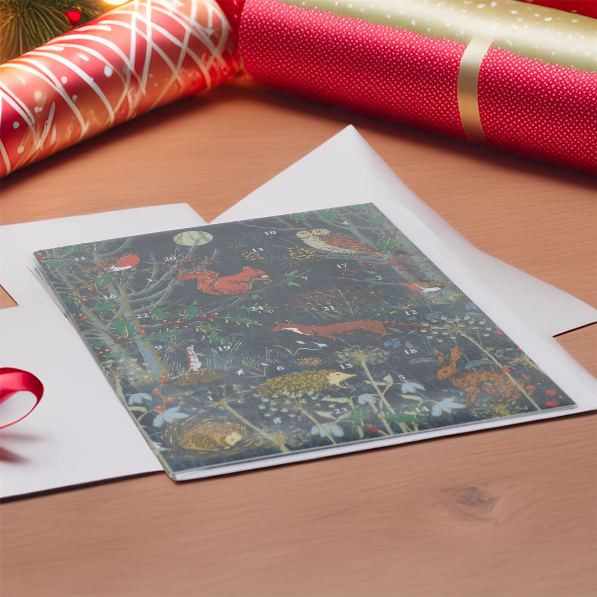 Winter's Tale Advent Calendar Greetings Card | Christmas Advent Calendar 12x17cm Advent Calendar - Tophatter Daily Deals