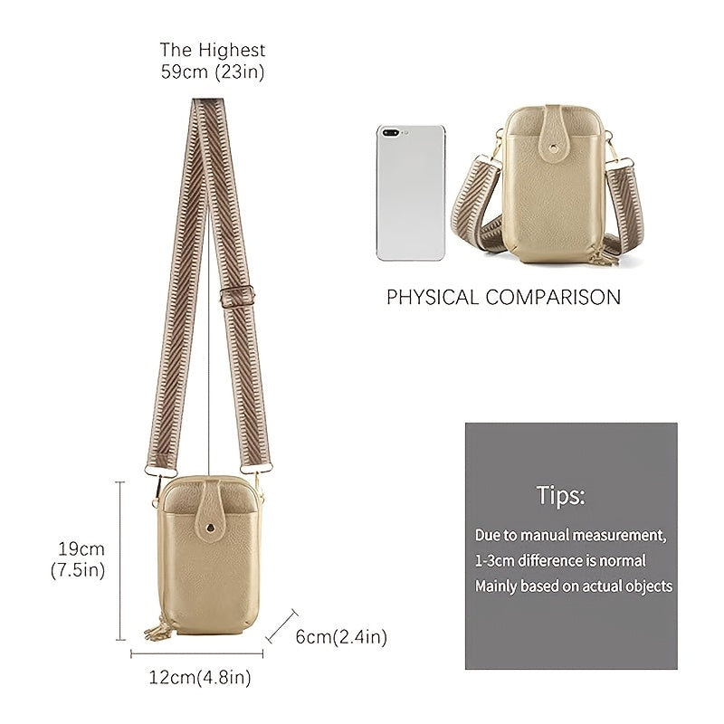 Phone Crossbody Bag with 8 Card Slots and Wide Adjustable Strap Handbags & Wallets - Tophatter Daily Deals
