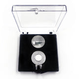 Acrylic Transparent Mark Coin Fork Cap Clip Set Gift Box 0 - Tophatter Daily Deals